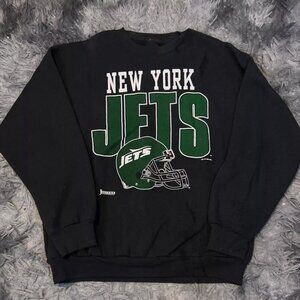 New York Jets Football Sweatshirt, Vintage Style NY Jets NFL Shirt Sweater